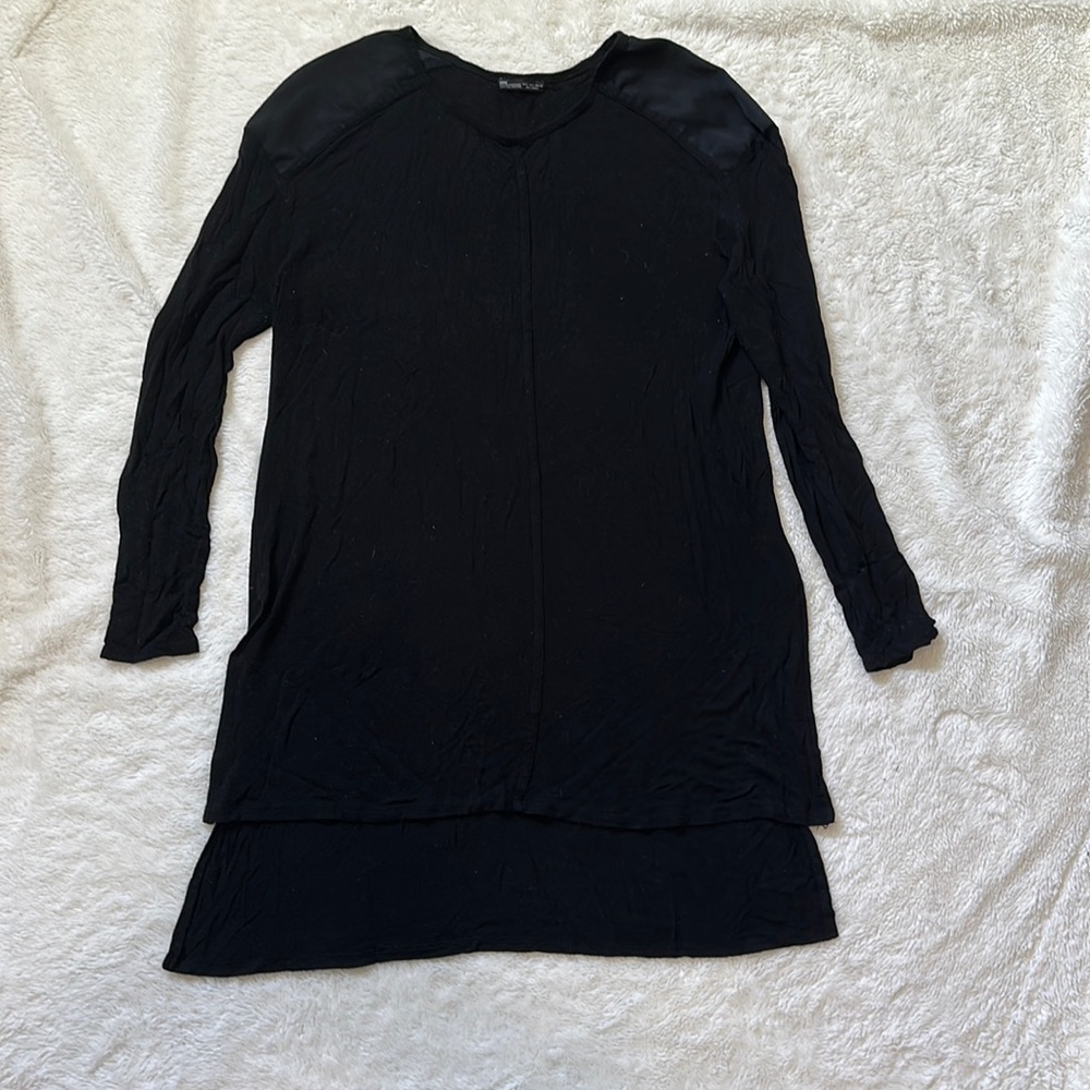 Zara tunic with high low hem